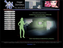 Tablet Screenshot of hogardomotico.com